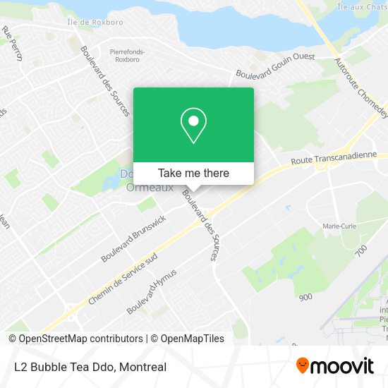 L2 Bubble Tea Ddo map