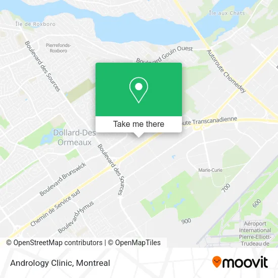 Andrology Clinic map