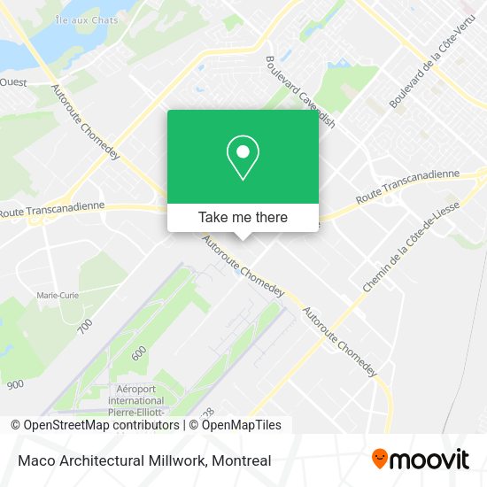 Maco Architectural Millwork map