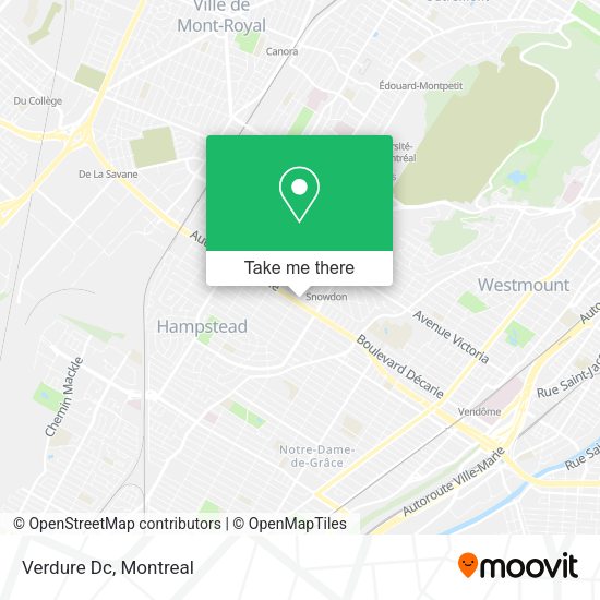 Verdure Dc map