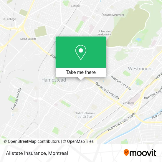 Allstate Insurance map