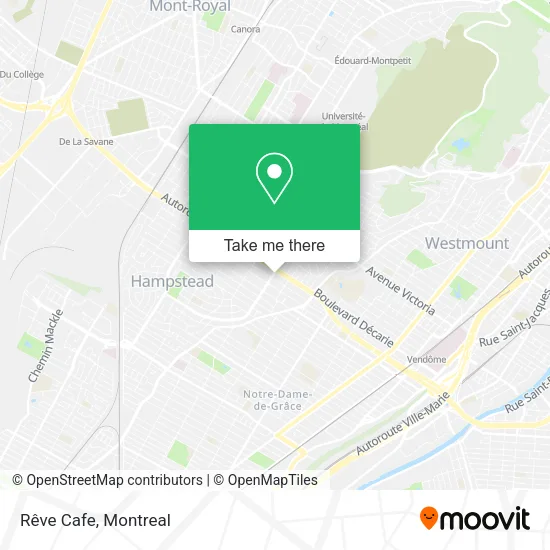 Rêve Cafe map