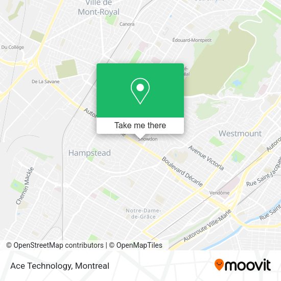 Ace Technology map
