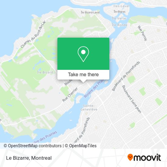 Le Bizarre map