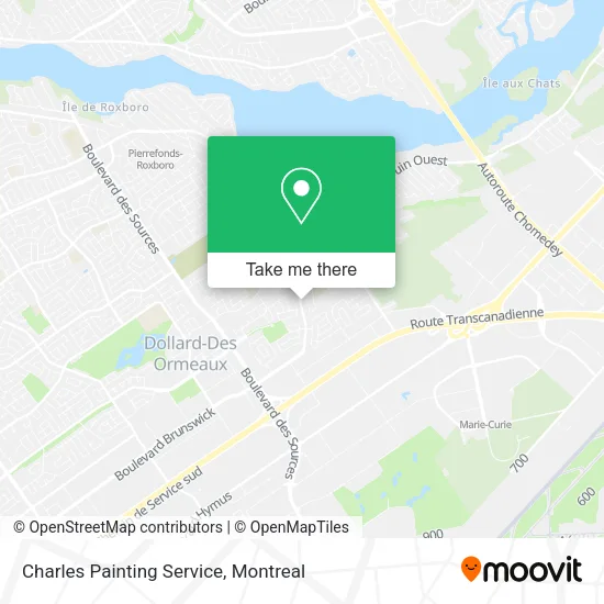 Charles Painting Service map