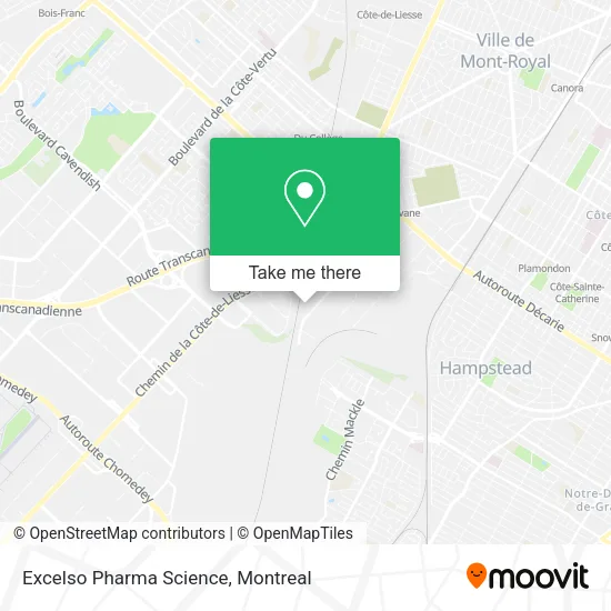 Excelso Pharma Science map