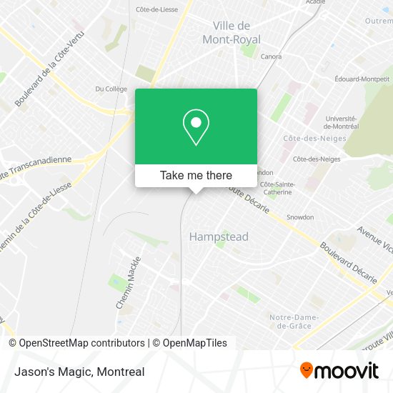 Jason's Magic map