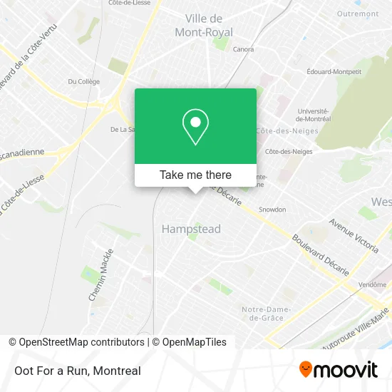 Oot For a Run map