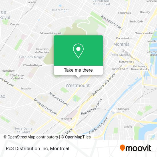 Rc3 Distribution Inc map