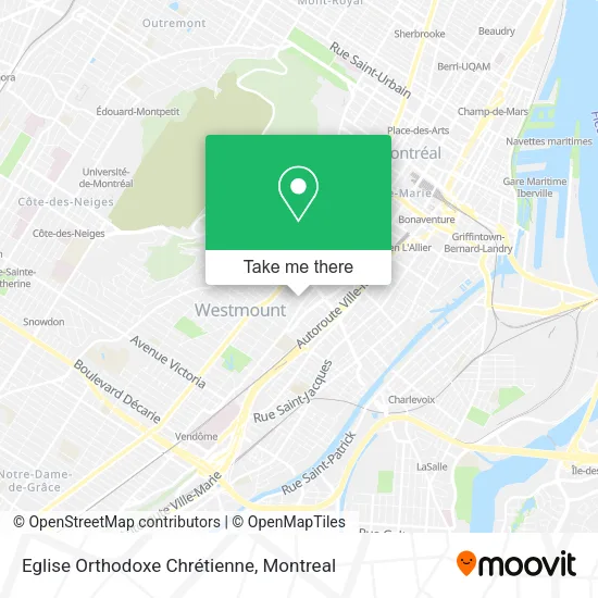 Eglise Orthodoxe Chrétienne map
