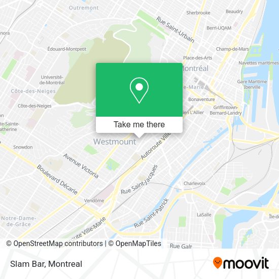 Slam Bar map
