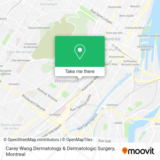 Carey Wang Dermatology & Dermatologic Surgery map