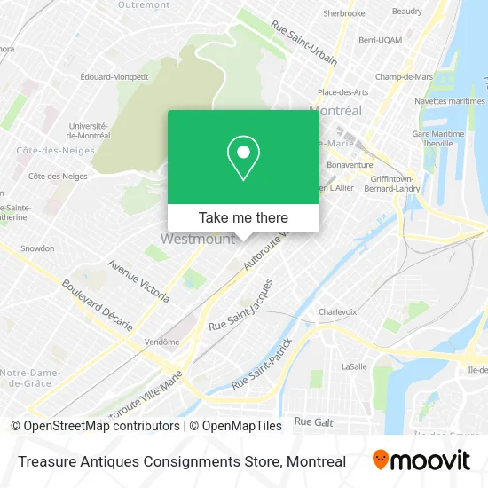 Treasure Antiques Consignments Store map