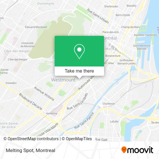 Melting Spot map