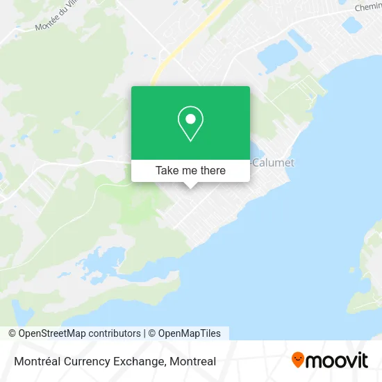Montréal Currency Exchange map