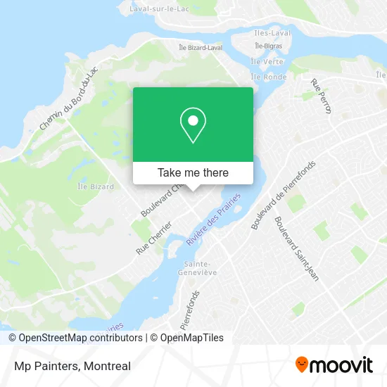 Mp Painters map