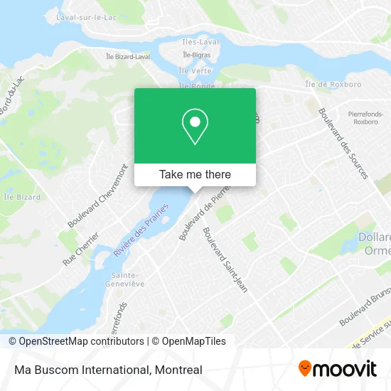 Ma Buscom International map