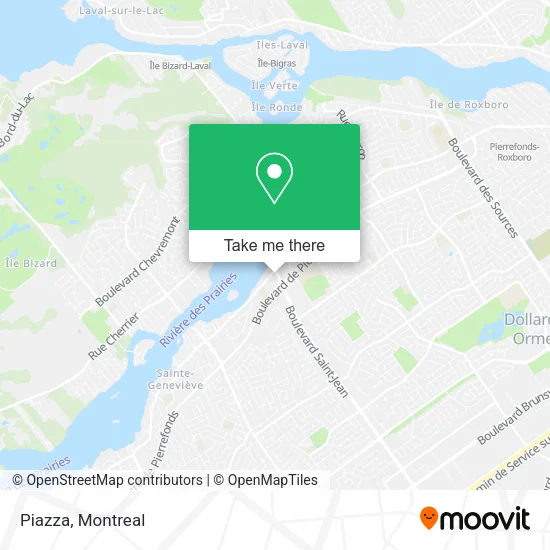 Piazza map