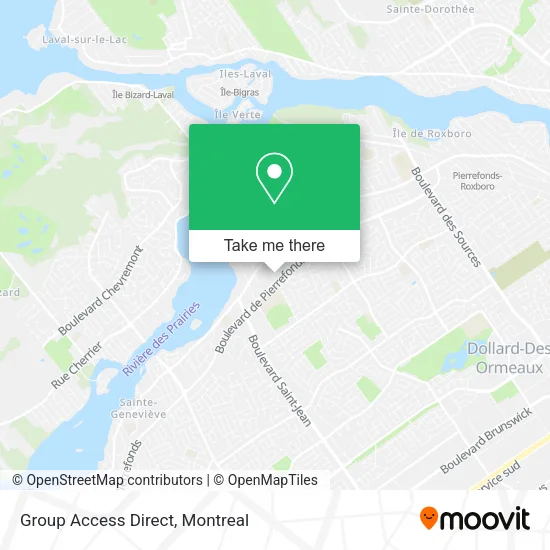 Group Access Direct map