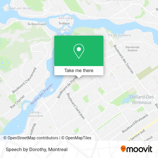 Speech by Dorothy map