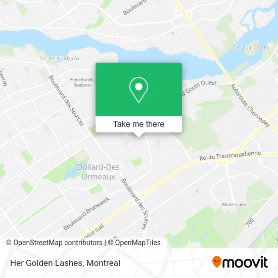 Her Golden Lashes map