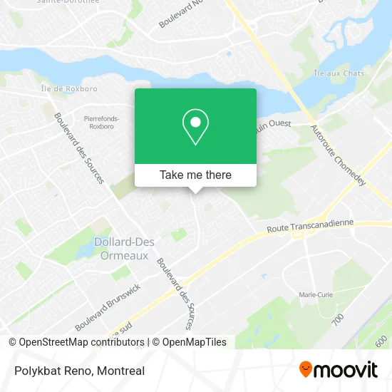 Polykbat Reno map