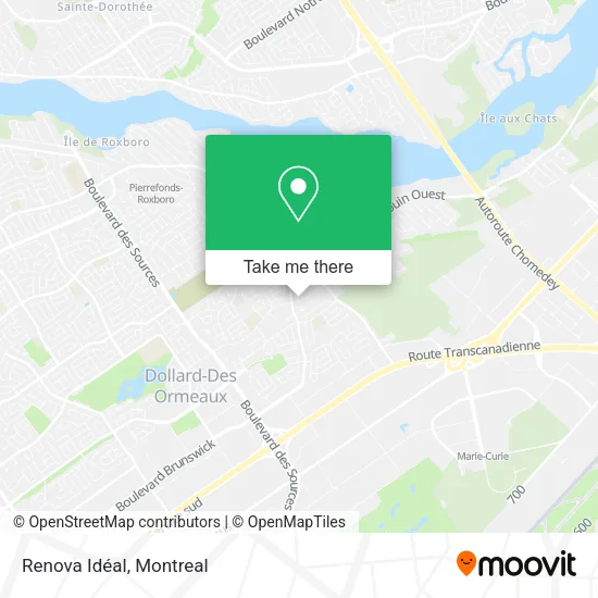 Renova Idéal map