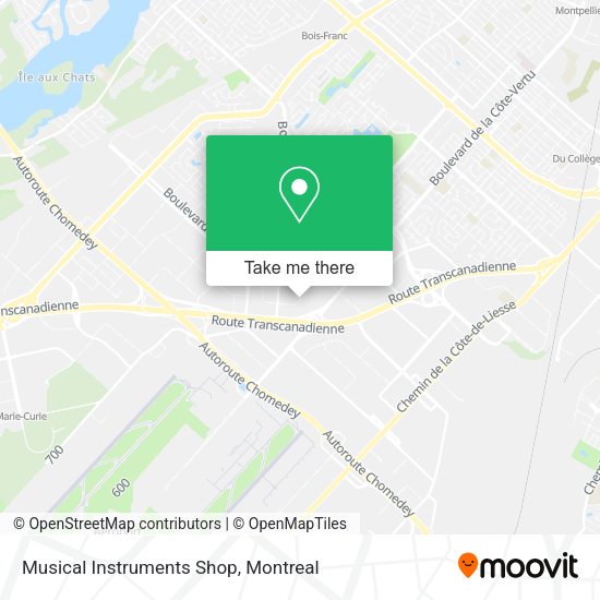 Musical Instruments Shop map