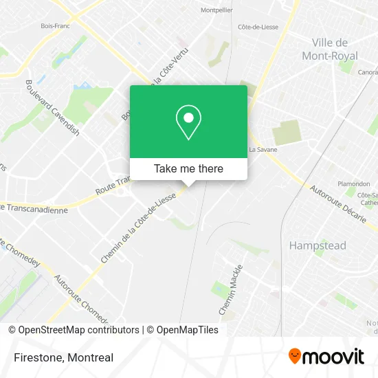 Firestone map