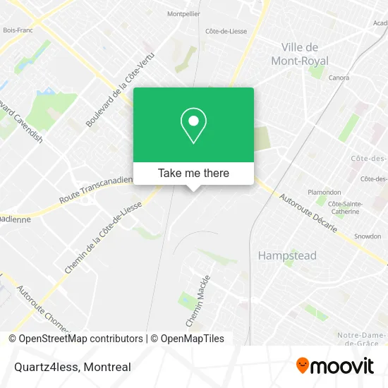 Quartz4less map