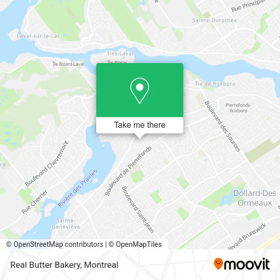 Real Butter Bakery map
