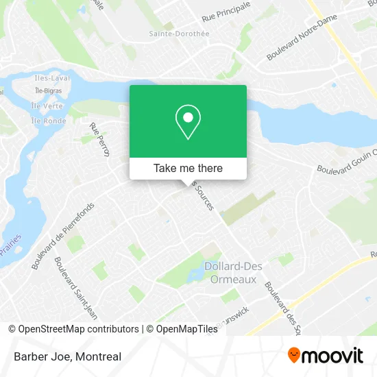 Barber Joe map