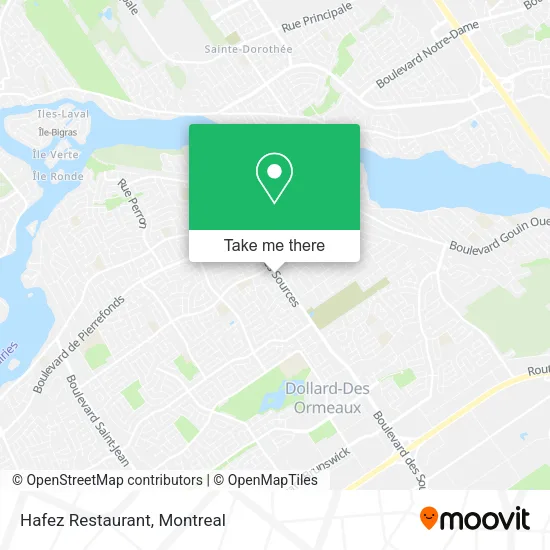 Hafez Restaurant map