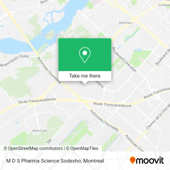M D S Pharma Science Sodexho map