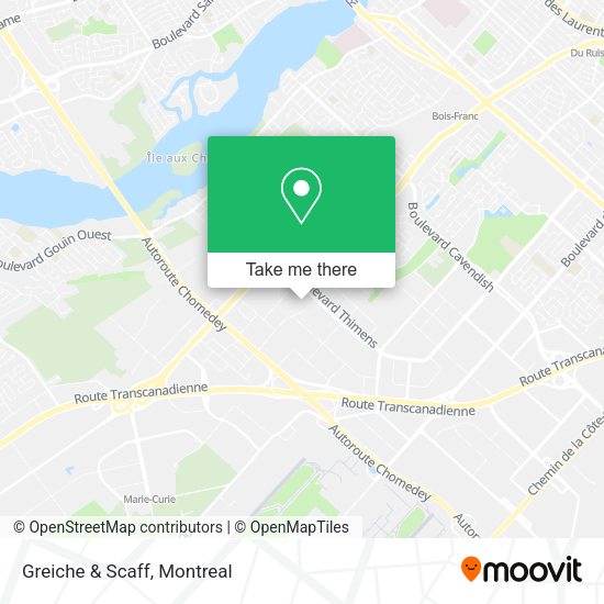 Greiche & Scaff map