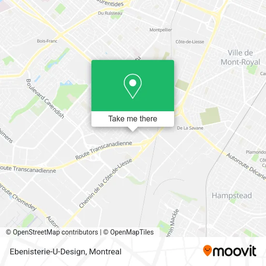 Ebenisterie-U-Design map