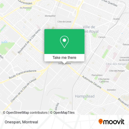 Onespan map