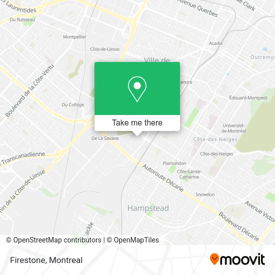 Firestone map