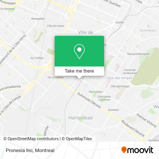 Pronexia Inc map