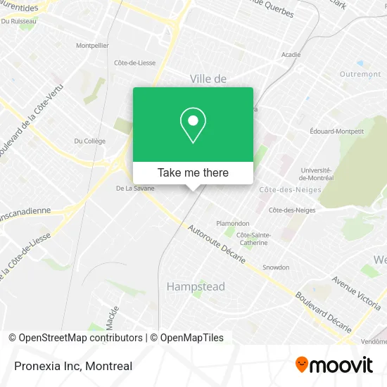 Pronexia Inc map