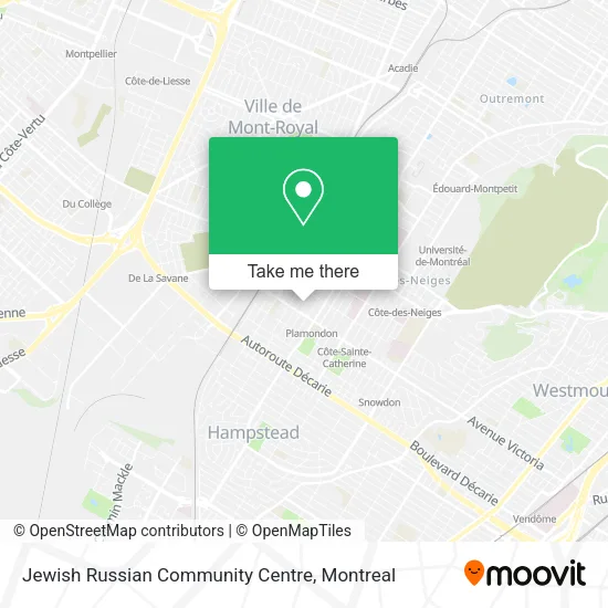 Jewish Russian Community Centre map
