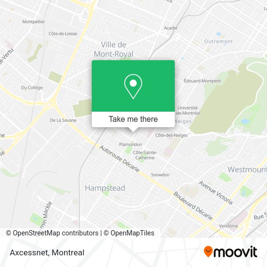 Axcessnet map