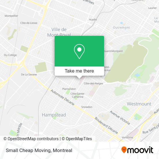 Small Cheap Moving map
