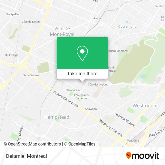 Delamie map