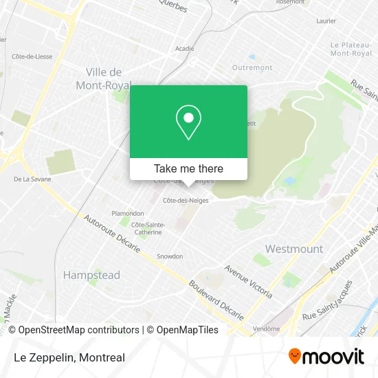 Le Zeppelin map