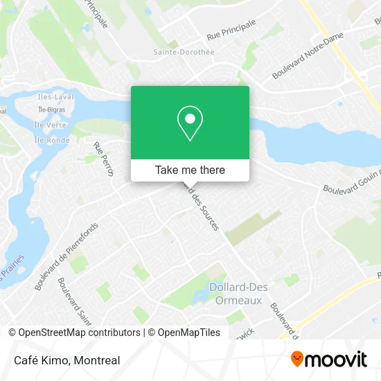 Café Kimo map