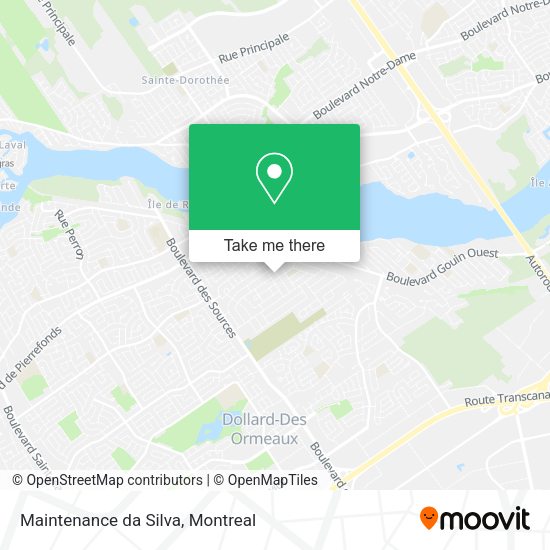 Maintenance da Silva map