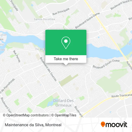Maintenance da Silva map
