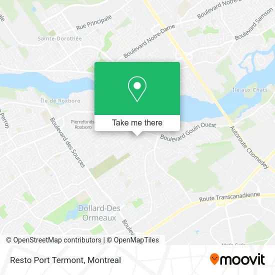 Resto Port Termont map