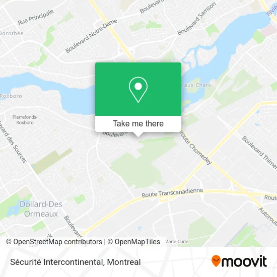 Sécurité Intercontinental map